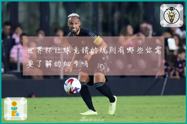 世界杯让球竞猜的规则有哪些你需要了解的细节吗